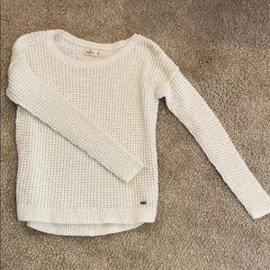 White Hollister sweater